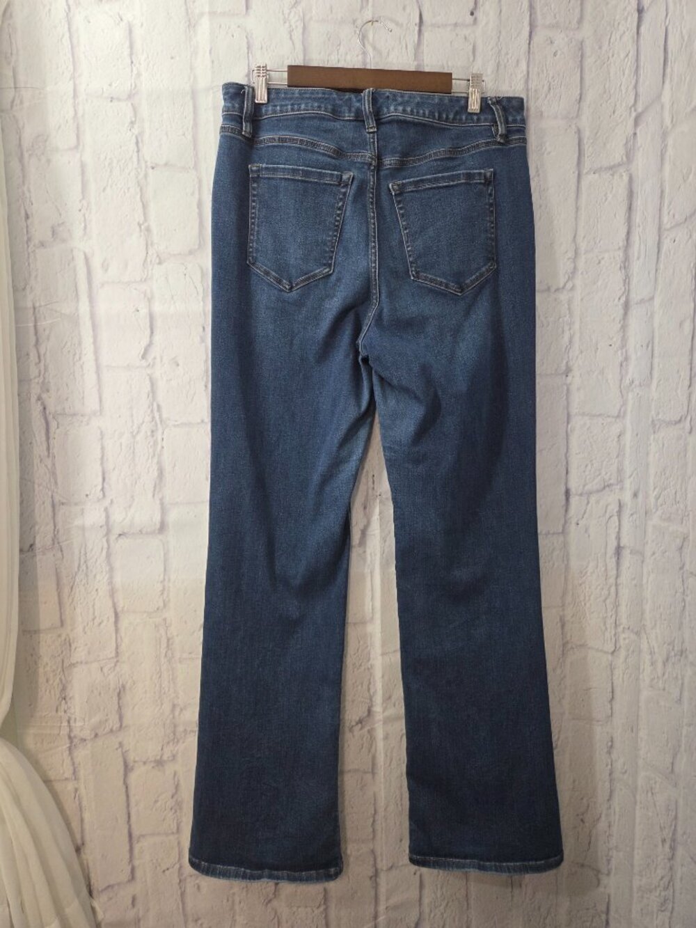 Lane Bryant Stretch 14L Medium Wash Denim Blue Bootcut Jeans - Picture 5 of 11